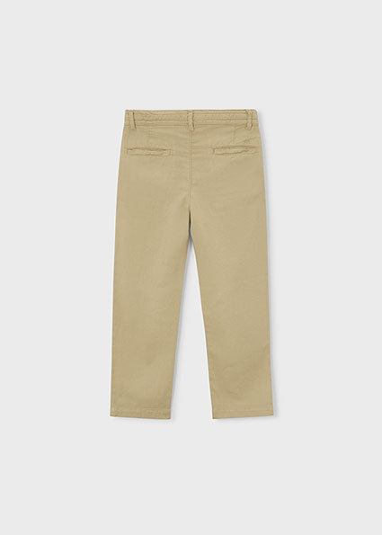 Boy Linen Relaxed Chino Pants