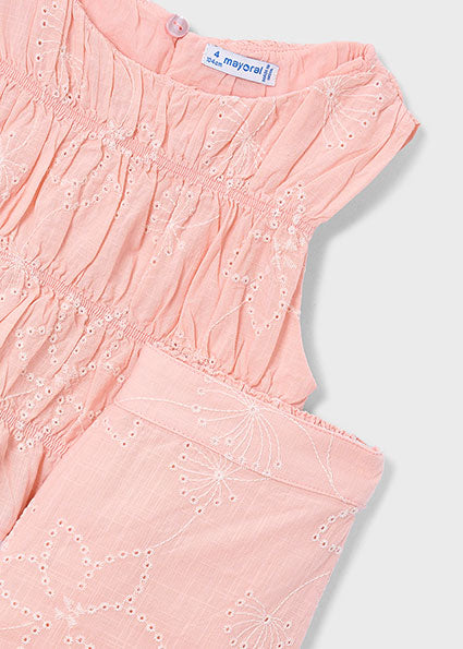 Girl Pants and Ruched Top Set