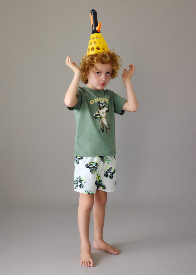 Boy Hemp Swim Shorts