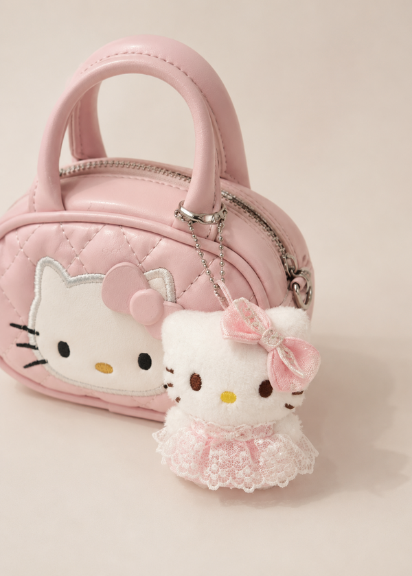 Hello Kitty Plush Keychain