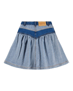 Becca Two Side Denim Skirt