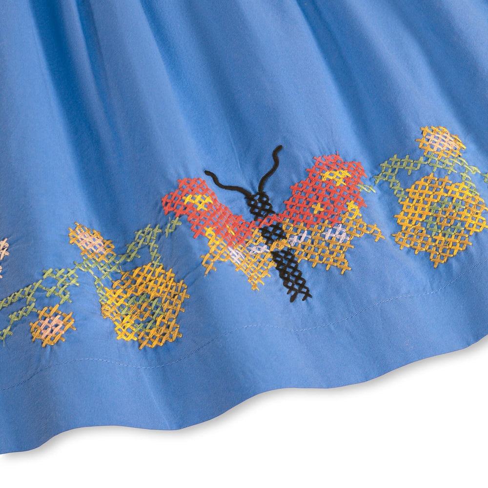 Rosalyn Blue Flower Set