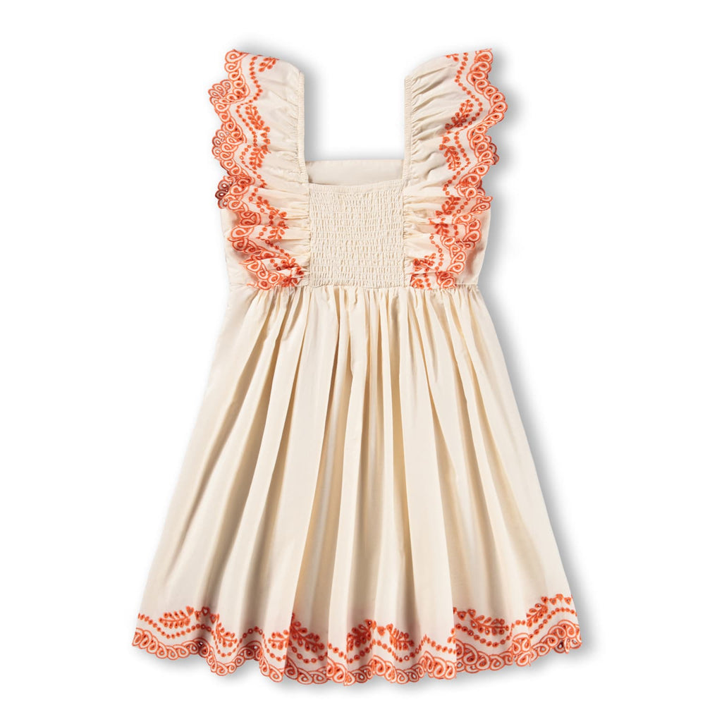 Clementine Pearled Ivory Dress