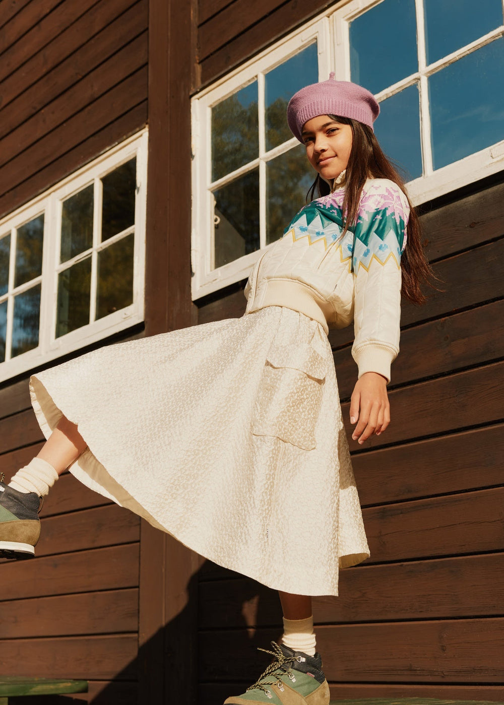 Brina Buttercream Skirt