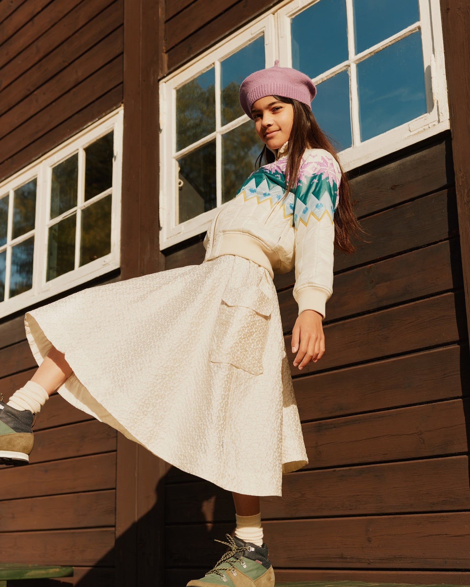 Brina Buttercream Skirt