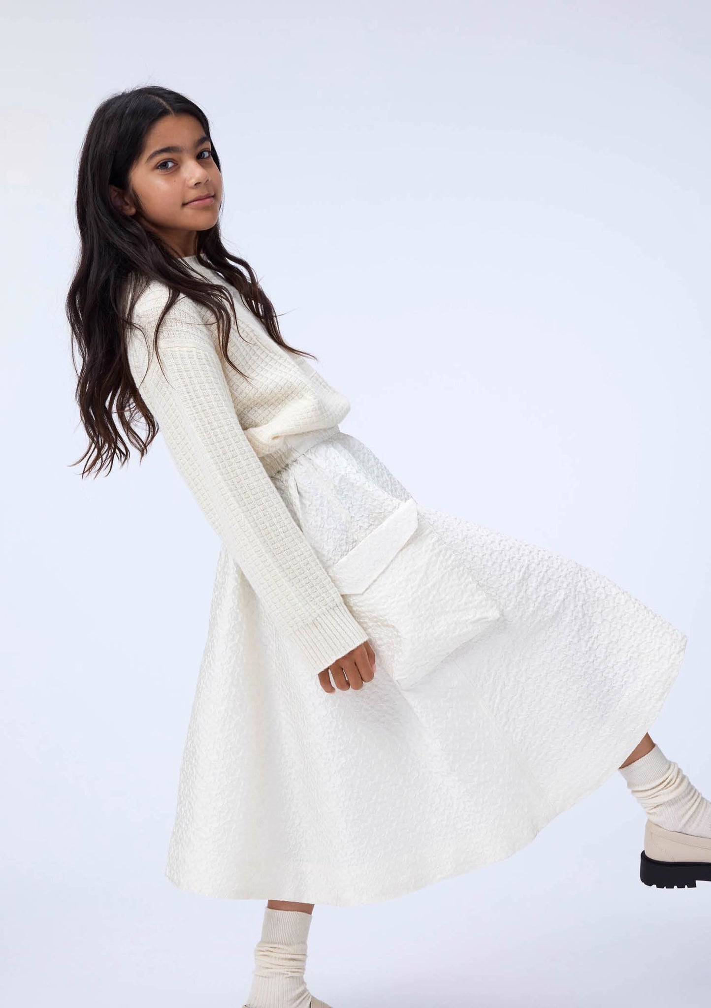 Brina Buttercream Skirt