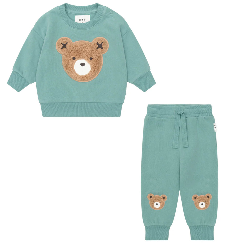Sprout Furry Huxbear Sweatshirt and Pants Set