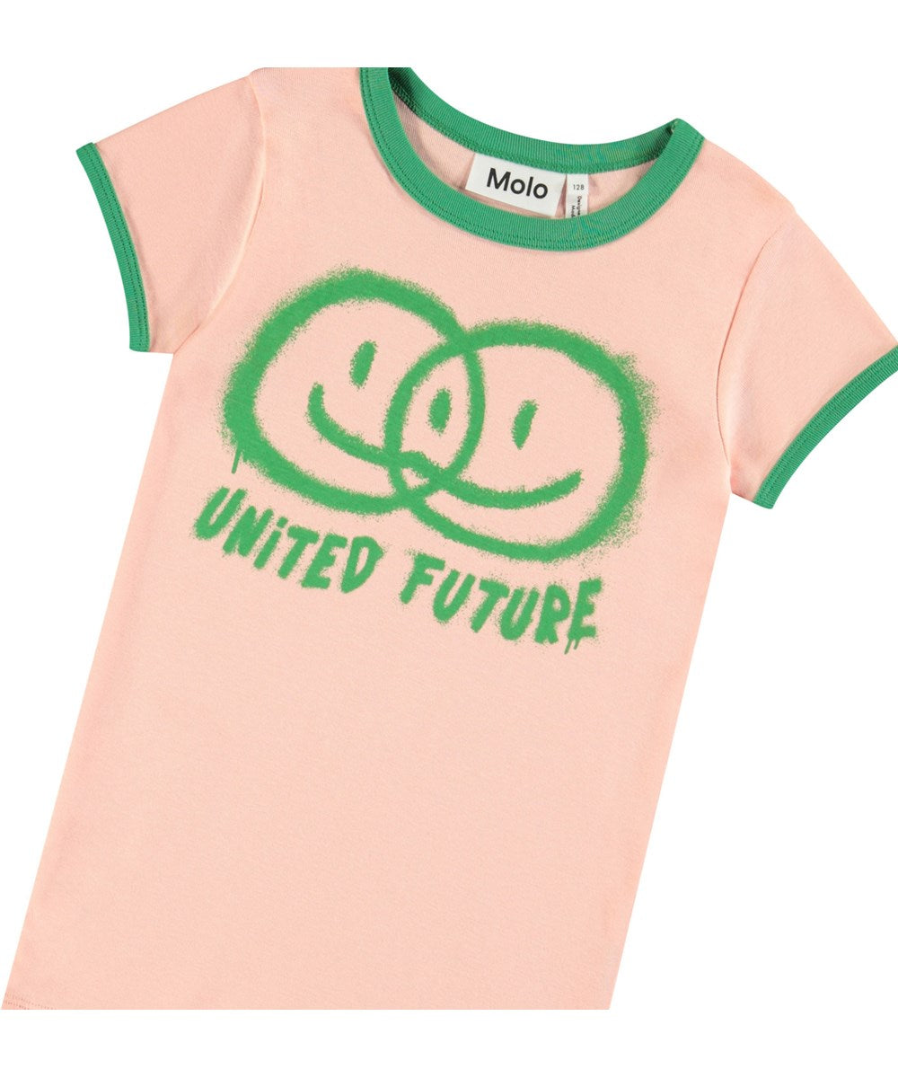 Rhiannon Peach t-shirt