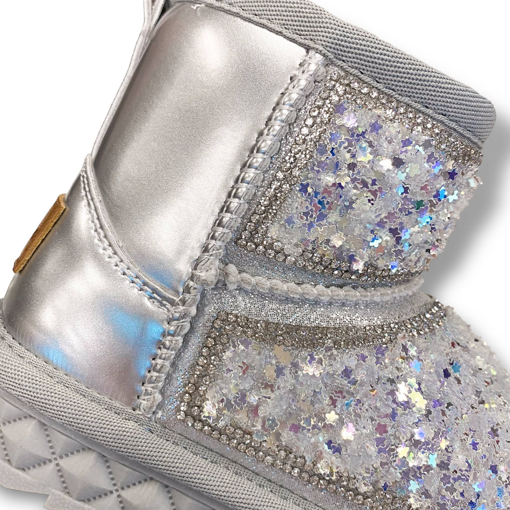 S3529 Mini Star Sequin Boots (2 Colors)