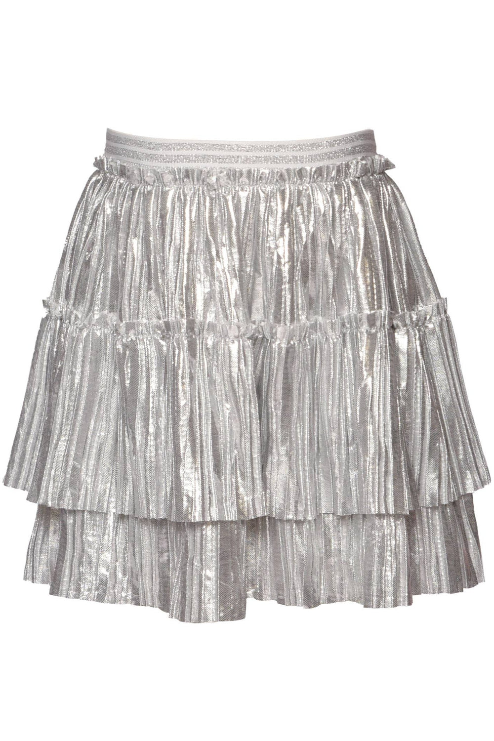 Girl’s Metallic Silver Skirt