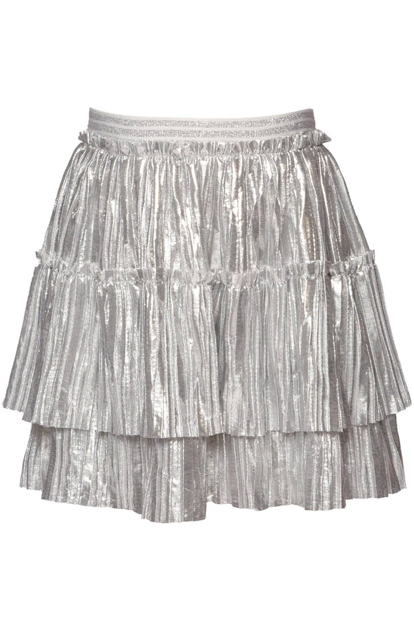 Girl’s Metallic Silver Skirt