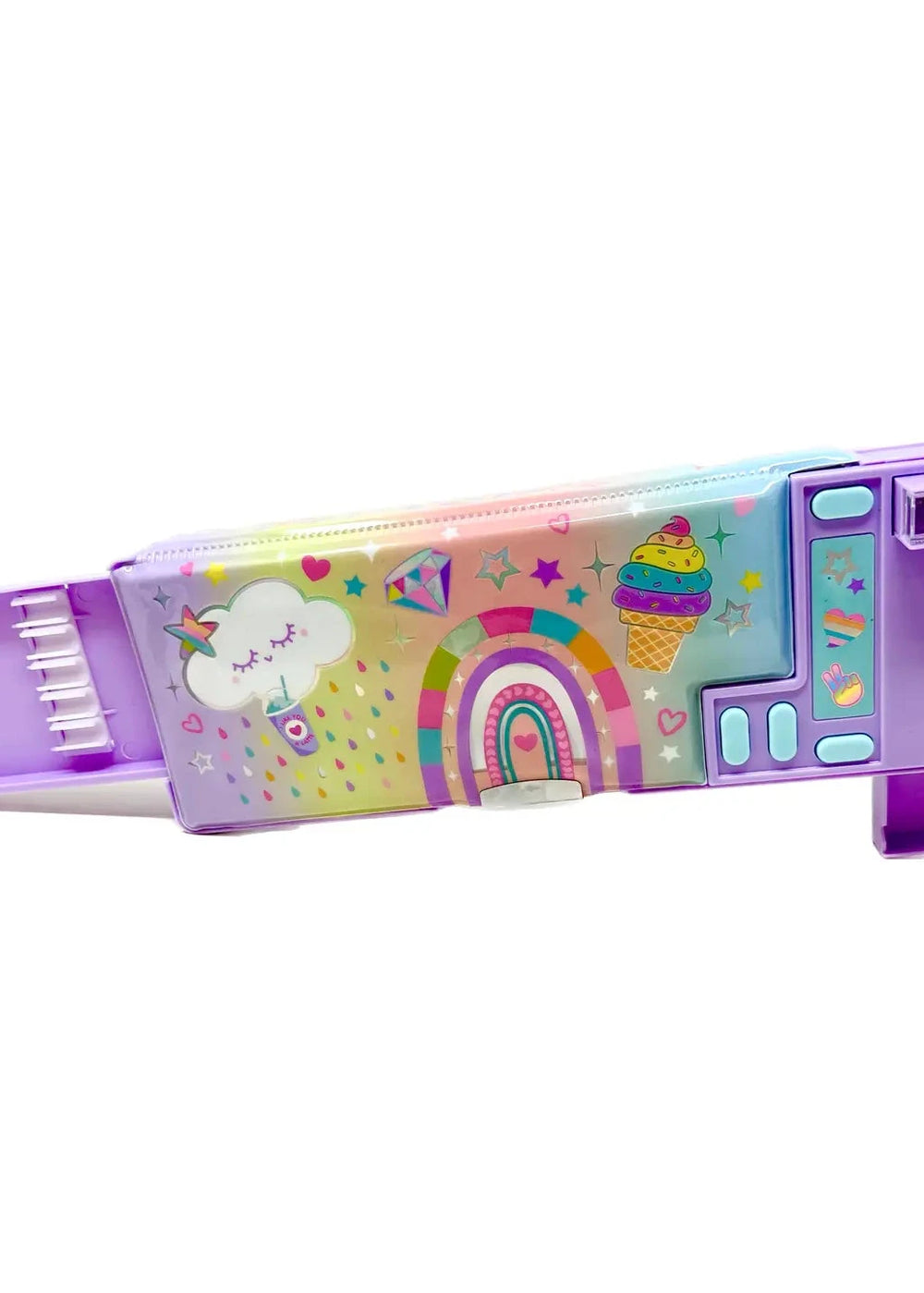 Multi Function Pencil Case-Rainbow