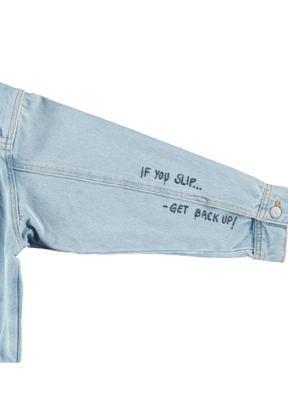 Honore Bleach Blue Jacket