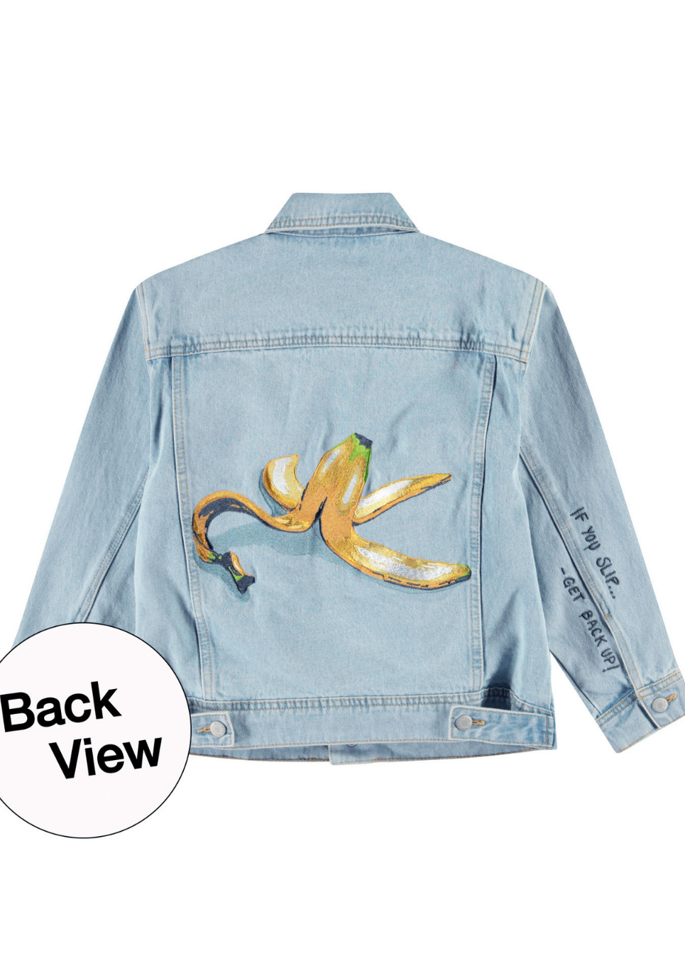Honore Bleach Blue Jacket