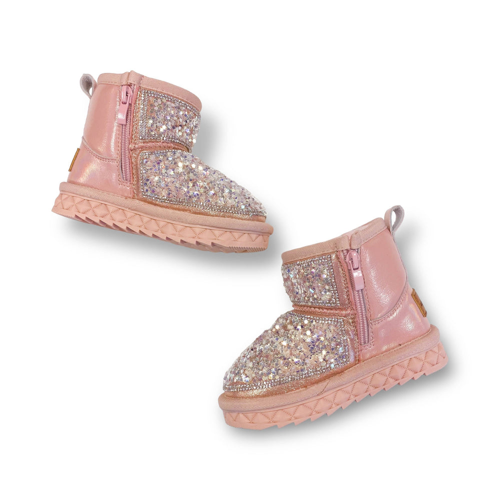 S3529 Mini Star Sequin Boots (2 Colors)