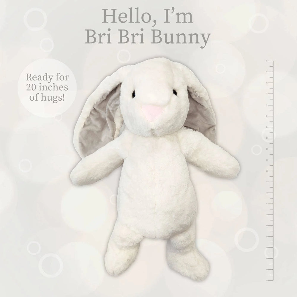 World Softest Lushee 16 inch Suede Mink Bunny
