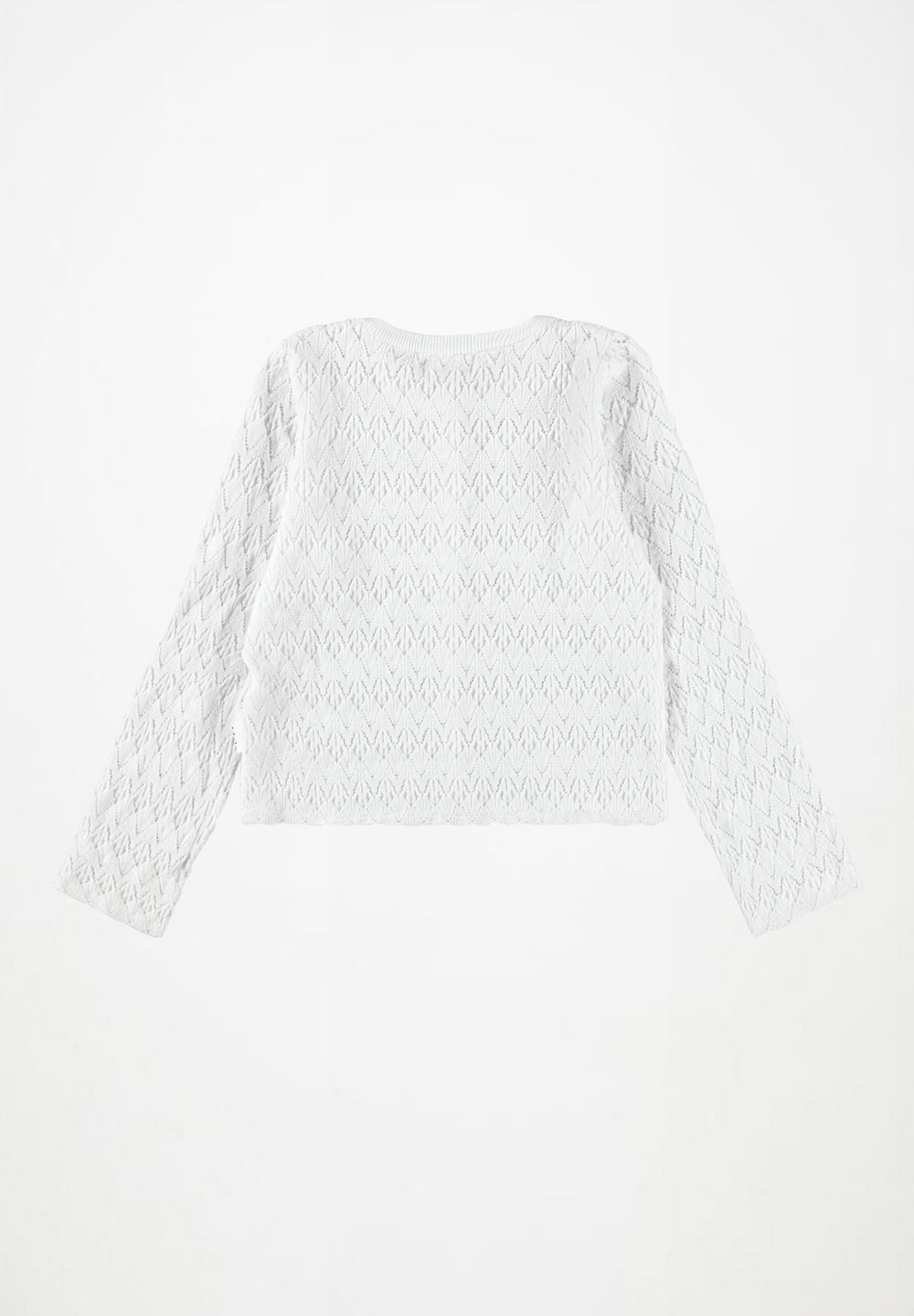 Gigi White Cardigan