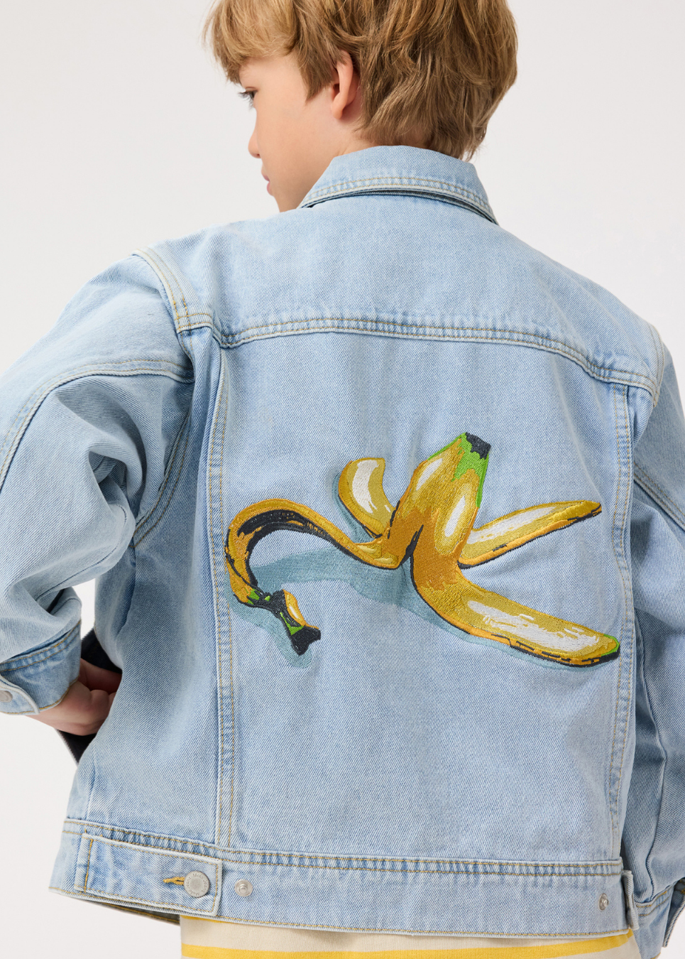 Honore Bleach Blue Jacket