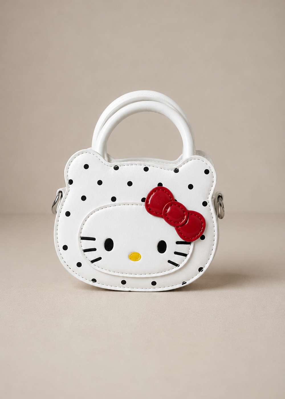 Polka Dot Kitty Handbag