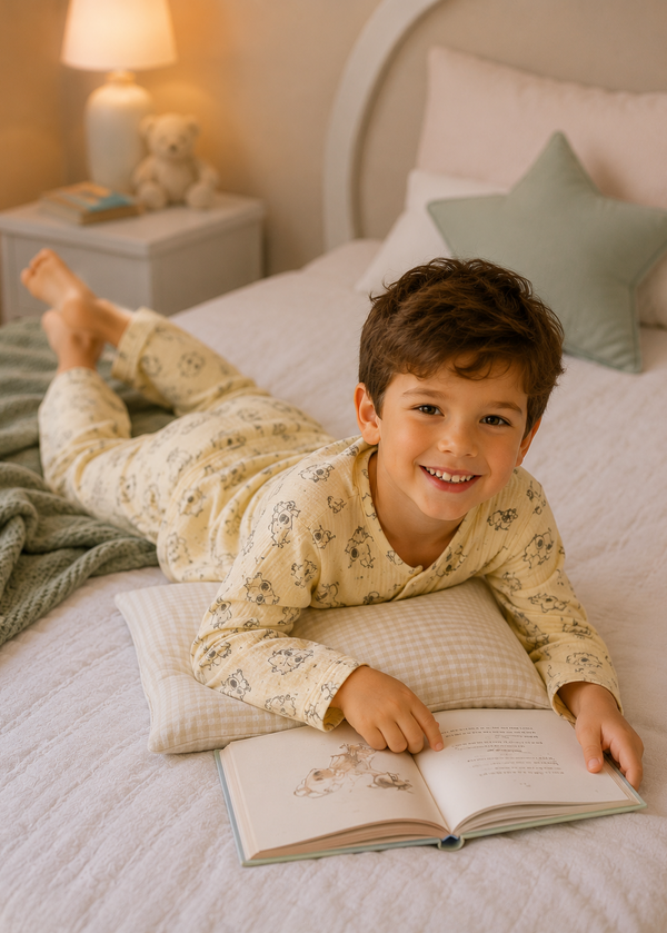 Little Elephant Bamboo Pajama Set