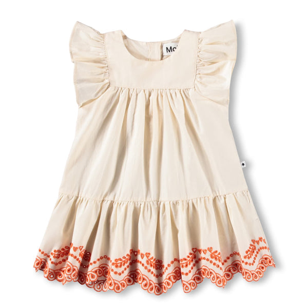 Cammas Pearled Ivory Dress