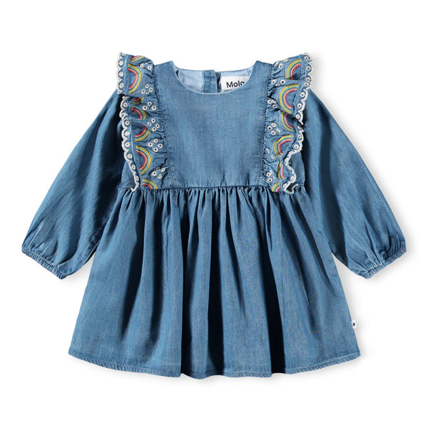 Carlene Wonder Rainbow Baby Dress