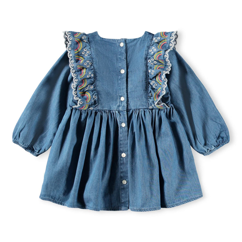 Carlene Wonder Rainbow Baby Dress