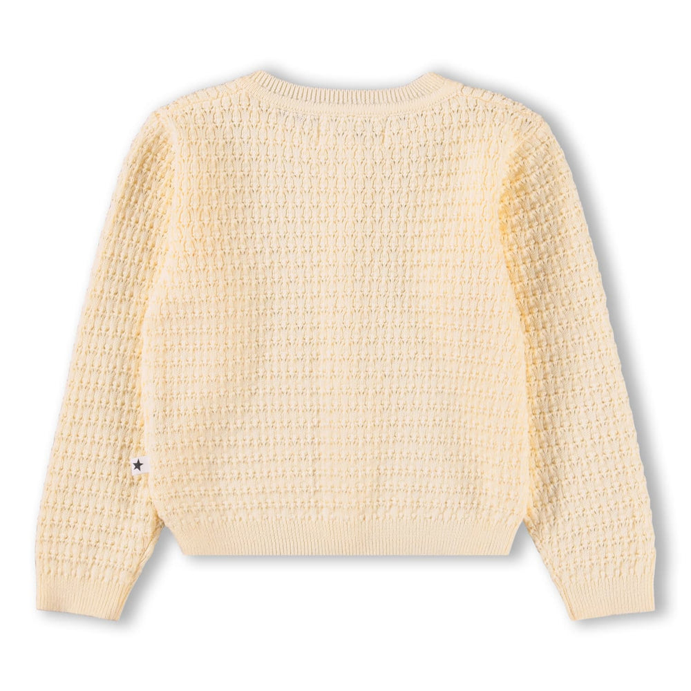 Goldie Pearled Ivory Cardigan
