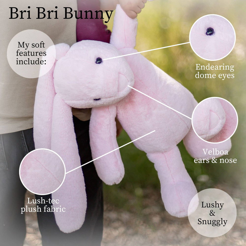 World Softest Plush Lushee BriBri Bunny Rose - 20 inch