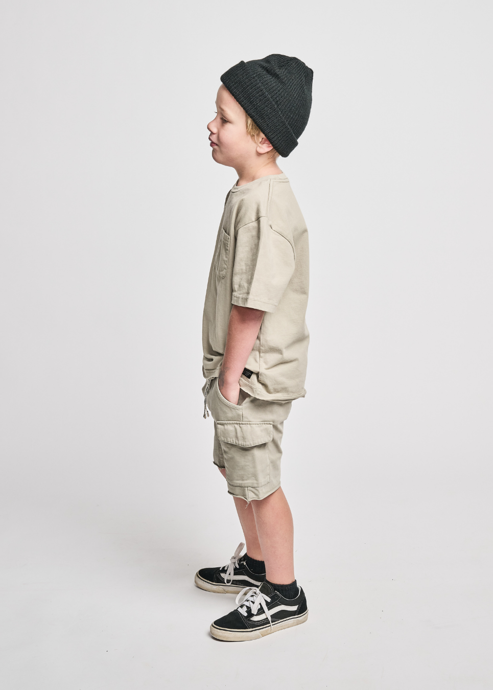 Boys Cargo Shorts with Pockets