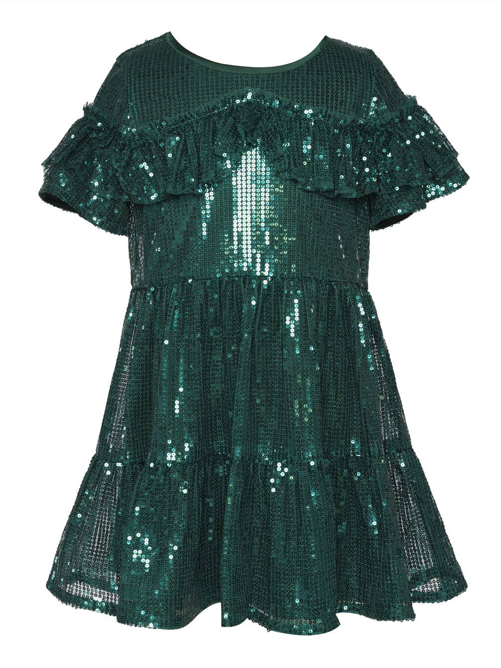 Green Sequined Dress