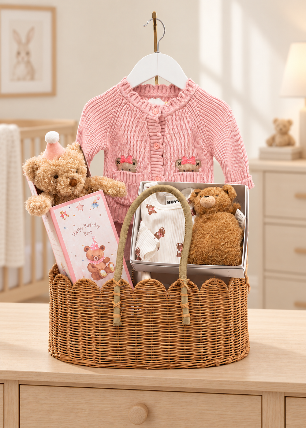 Luxury Baby Girl Gift Basket