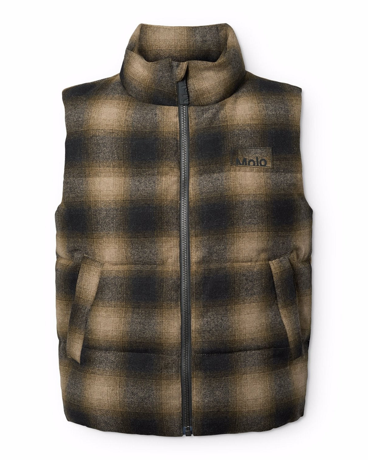 Heike Bark Check Vest