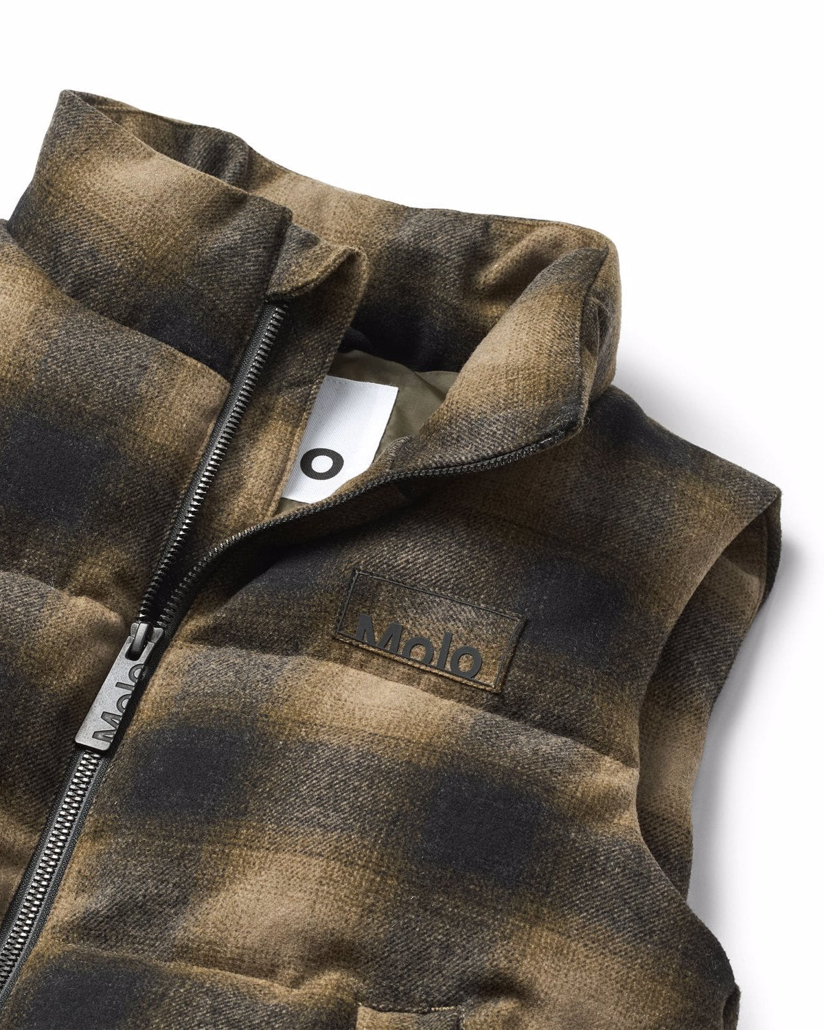 Heike Bark Check Vest