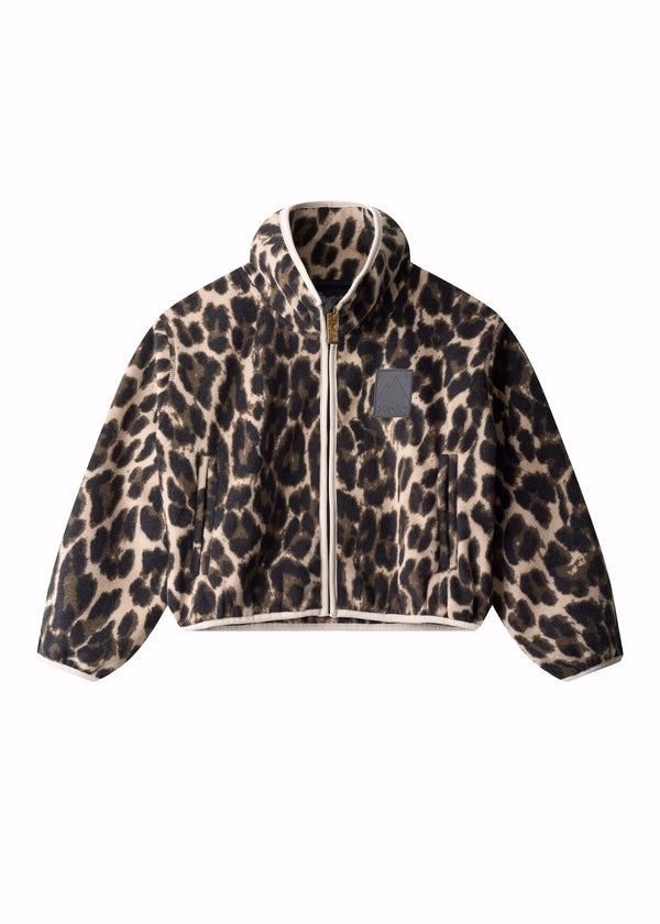 Molo Uliana Fleece Jacket - Brushed Leo
