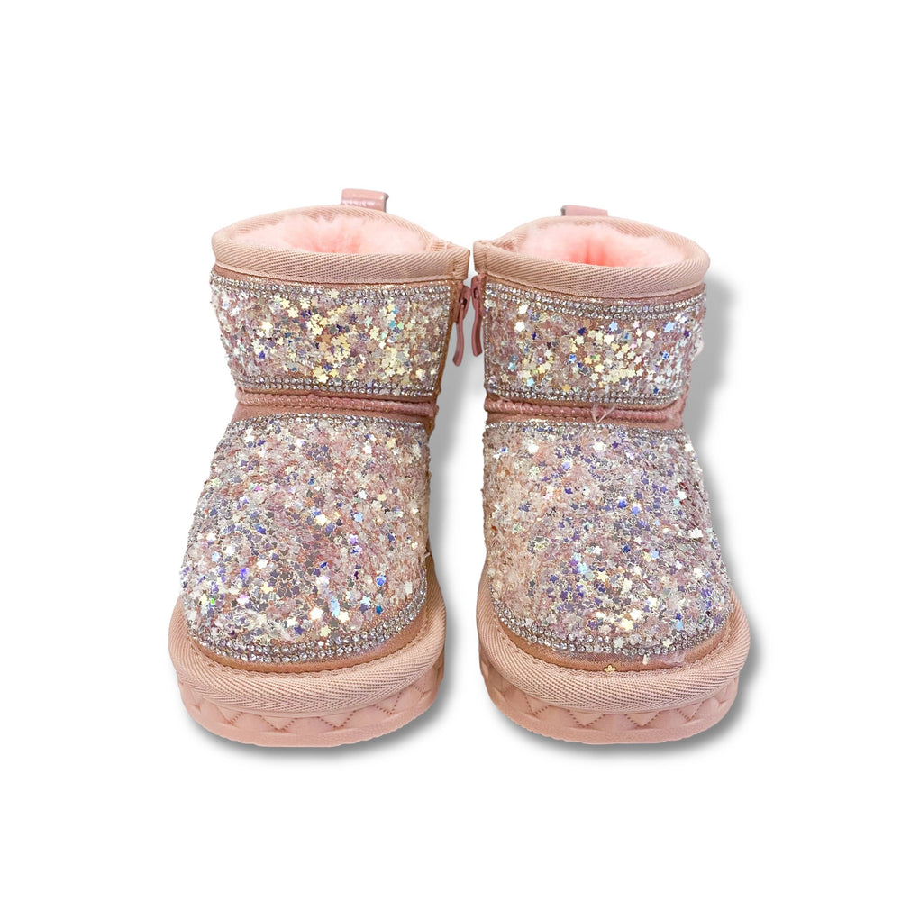 S3529 Mini Star Sequin Boots (2 Colors)
