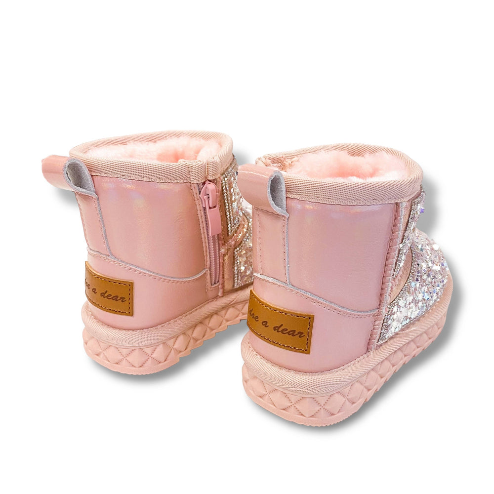 S3529 Mini Star Sequin Boots (2 Colors)