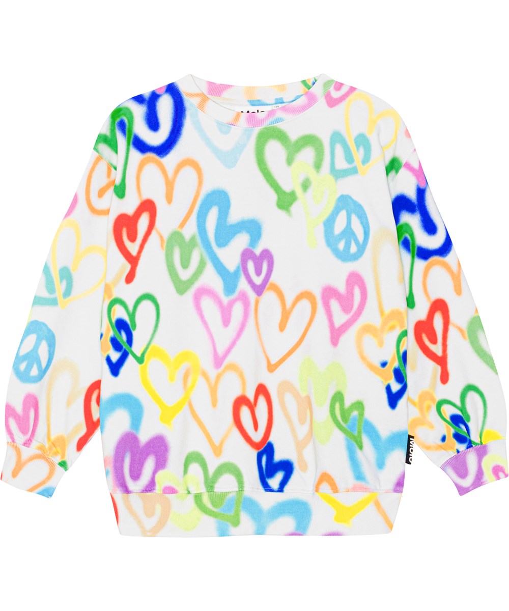 Verity Hearts Sweatshirt for boy&girl
