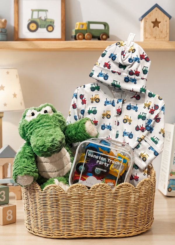 Luxury Baby Boy Gift Basket