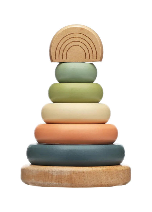 Wooden Stacking Toy Pearhead