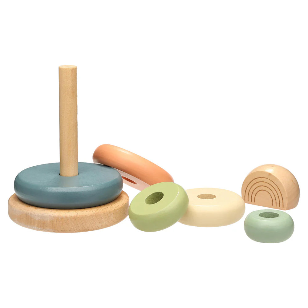 Wooden Stacking Toy Pearhead