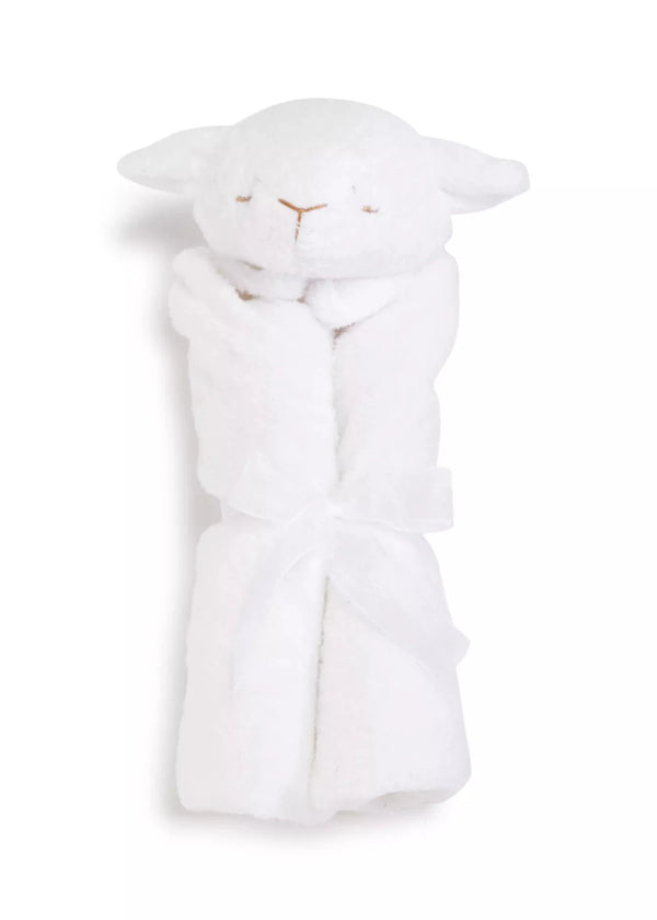 White Lovie Lamb Blankie