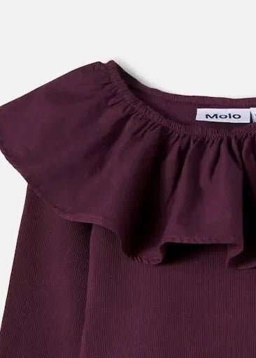 Cille Purple Shadow Dress