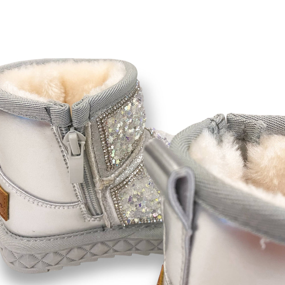 S3529 Mini Star Sequin Boots (2 Colors)