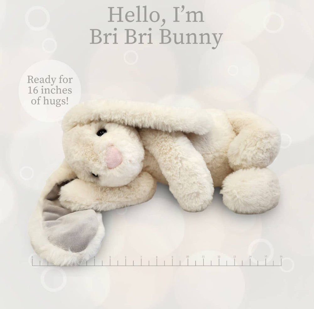 World's Softest Lushee 16 inch BriBri Cream Bunny Plush Toy