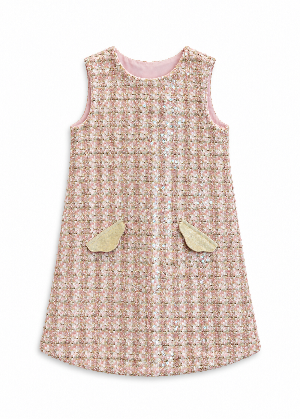Blush Tweed Jacket & Dress Set