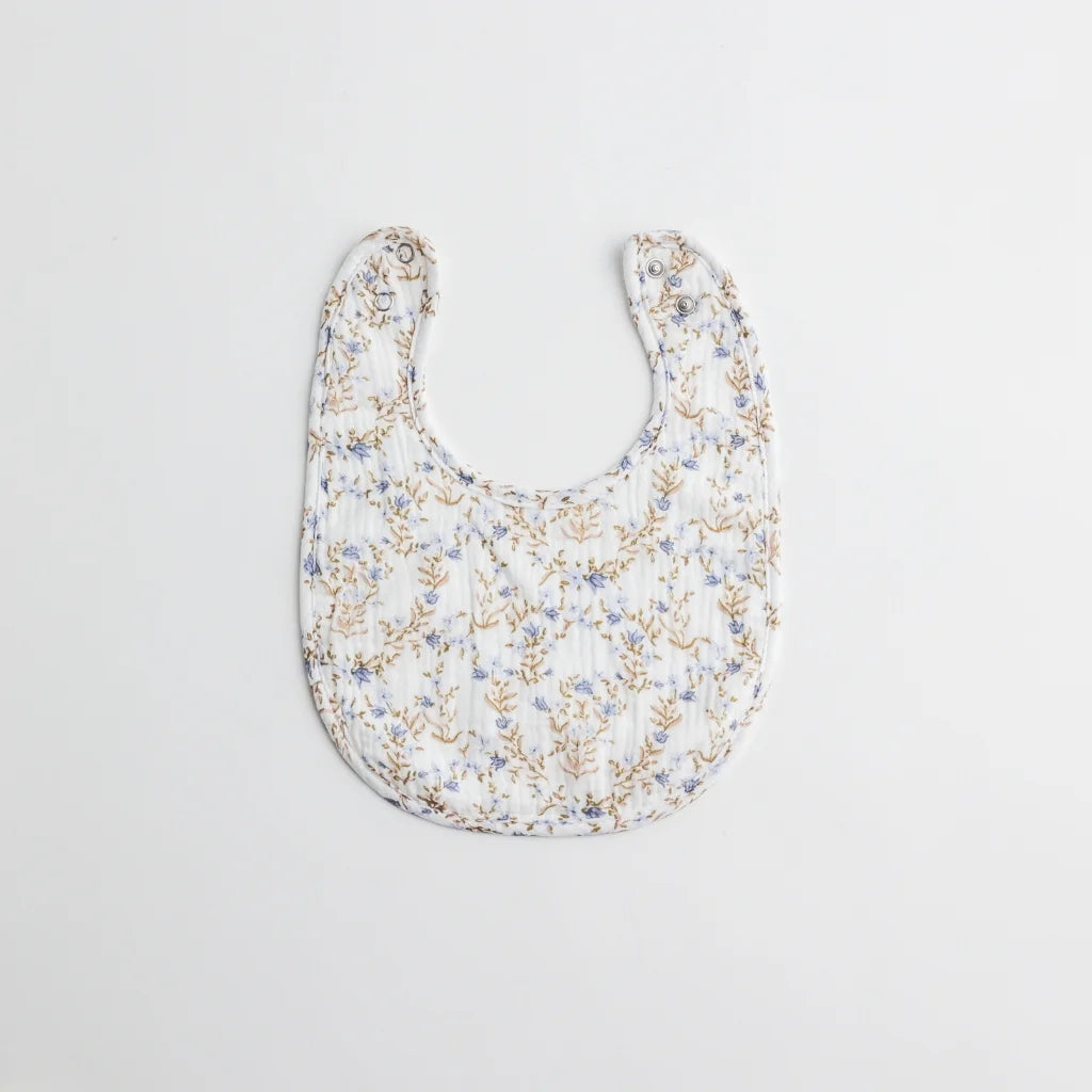 Soft Muslin Baby Bandana Bib Set-5-Pack Organic Cotton