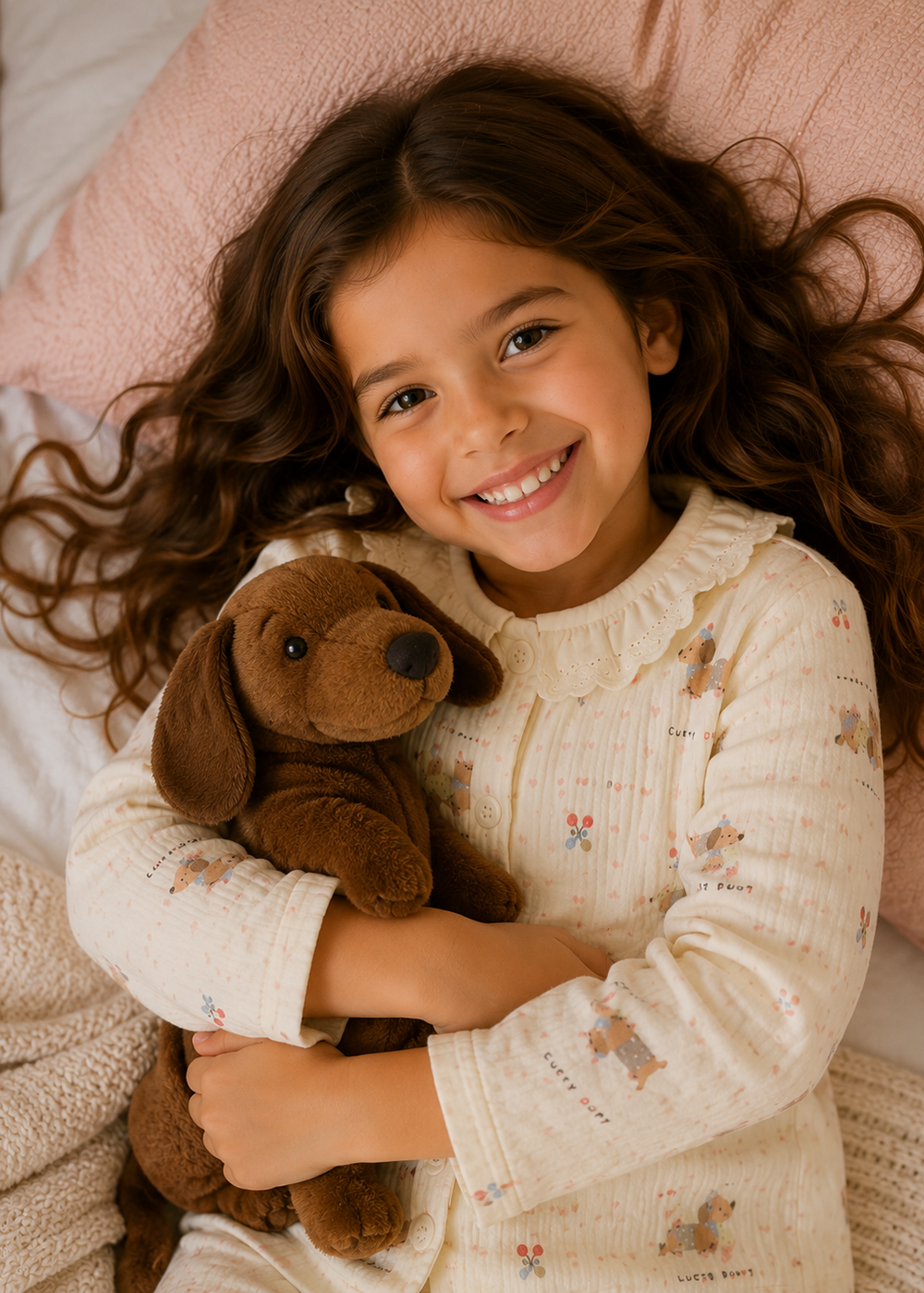 Lucky Puppy Pajama Set