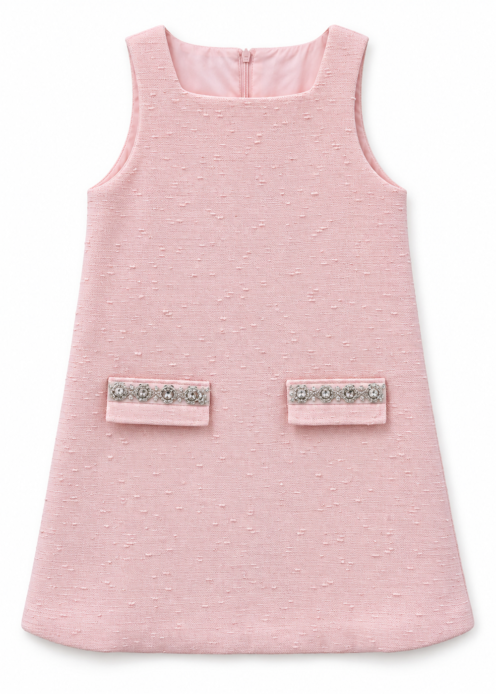 Pink Tweed Jacket & Dress Set