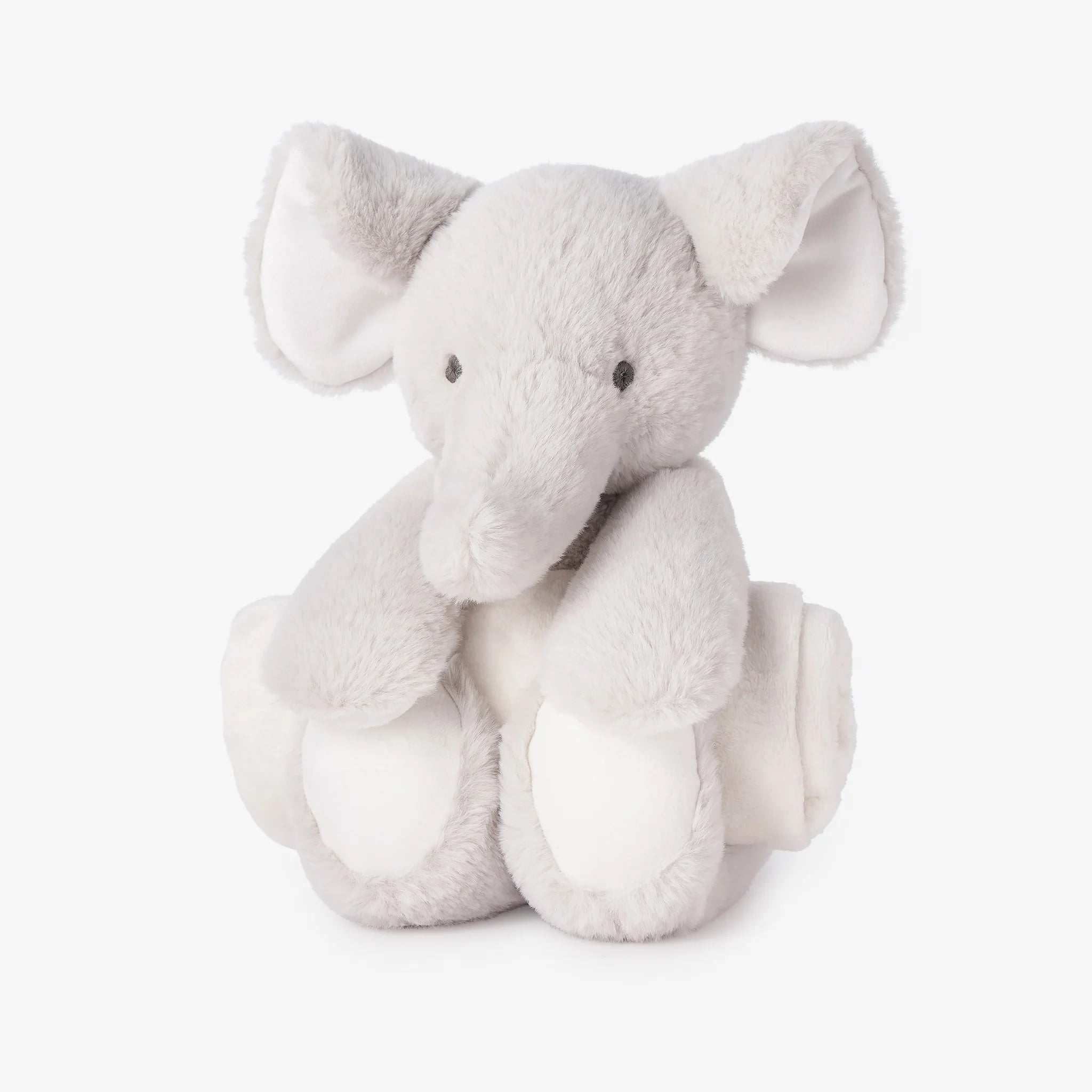 Elephant Bedtime Huggie Plush Toy with Blanket.